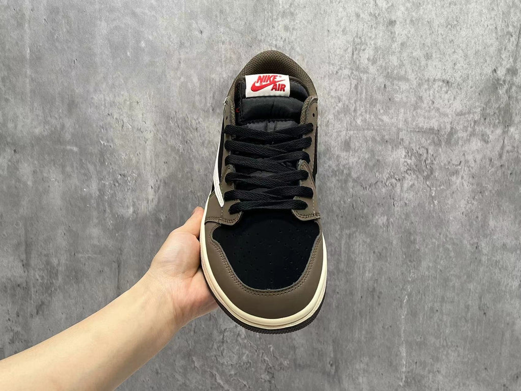 Air Jordan 1 Low 'Black/Brown Reverse'