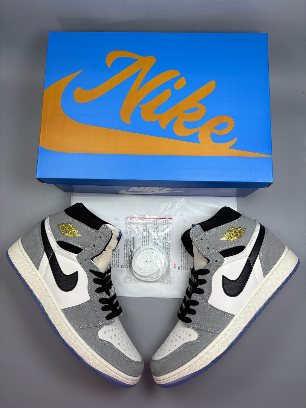 Air Jordan 1 Retro High OG 'NBA All-Star' Cool Grey Suede DZ5485-003