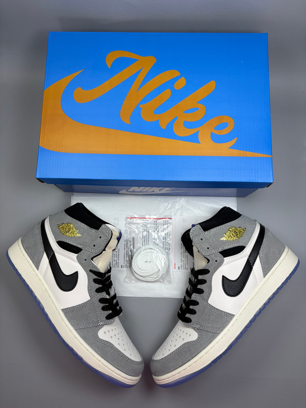 Air Jordan 1 Retro High OG 'NBA All-Star' Cool Grey Suede DZ5485-003