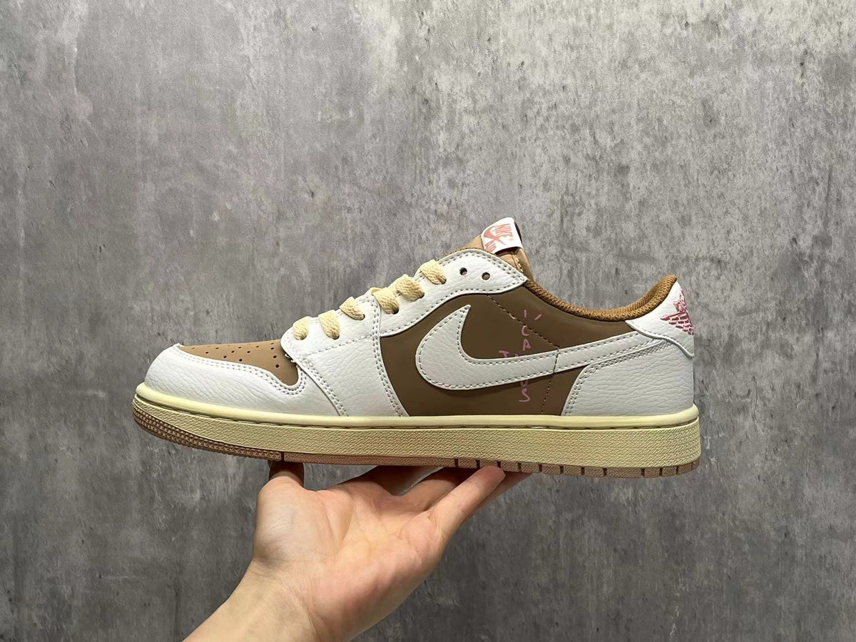Air Jordan 1 Low 'Archaeo Brown White'