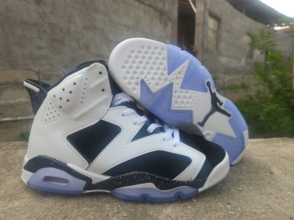 Air Jordan 6 Retro Men's Shoes - White/Black