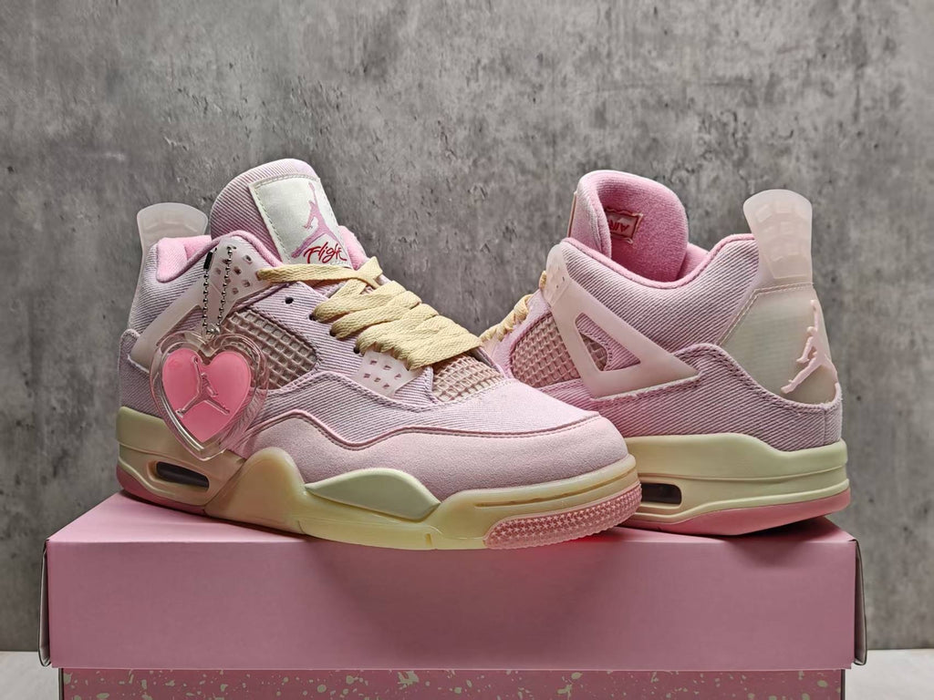 Air Jordan 4 Retro "Pearl Pink and Iced Carmine"