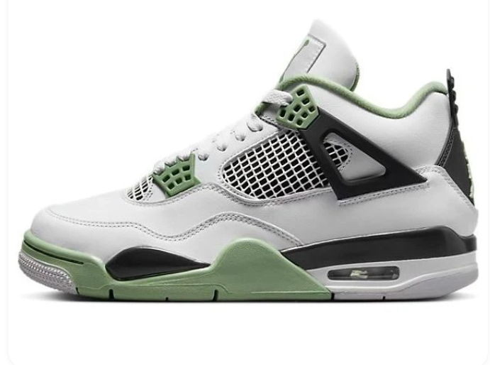 Wmns Air Jordan 4 Retro Seafoam AQ9129-103