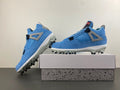 Air Jordan 4 Retro Custom Golf Shoe - University Blue