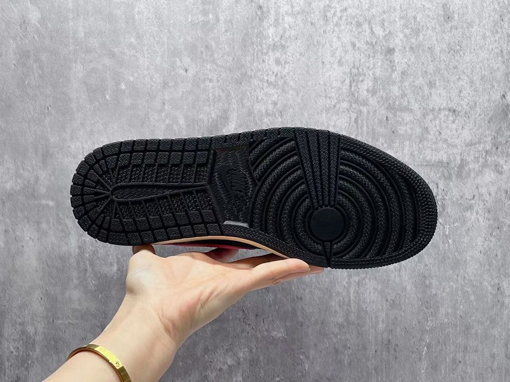 Air Jordan 1 Retro Low OG Black Varsity Red