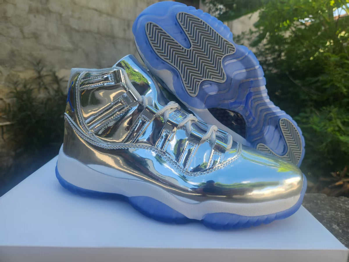 Air Jordan 11 Retro 'Mirror Silver Blue' AR0715-100