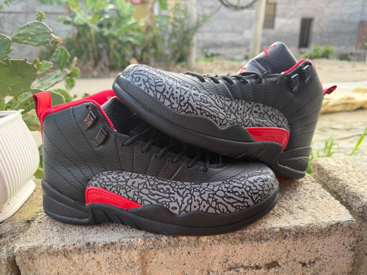 Air Jordan 12 Retro 'Elephant Print Red'