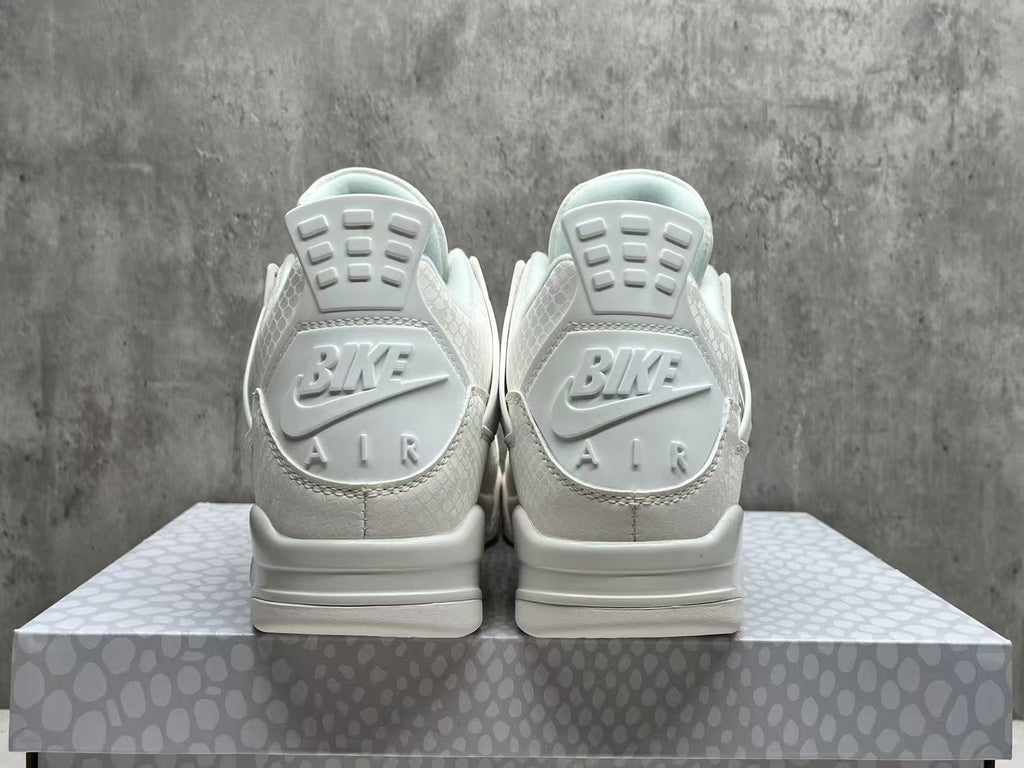 Air Jordan 4 x Nigel Sylvester – White Mamba Custom