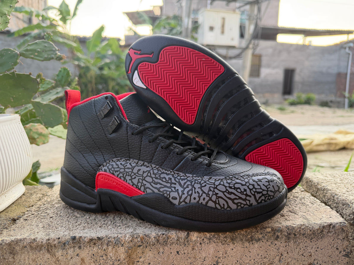 Air Jordan 12 Retro 'Elephant Print Red'