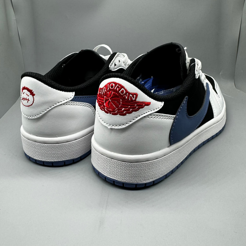 Air Jordan 1 Low x Travis Scott Black Navy Custom 2024