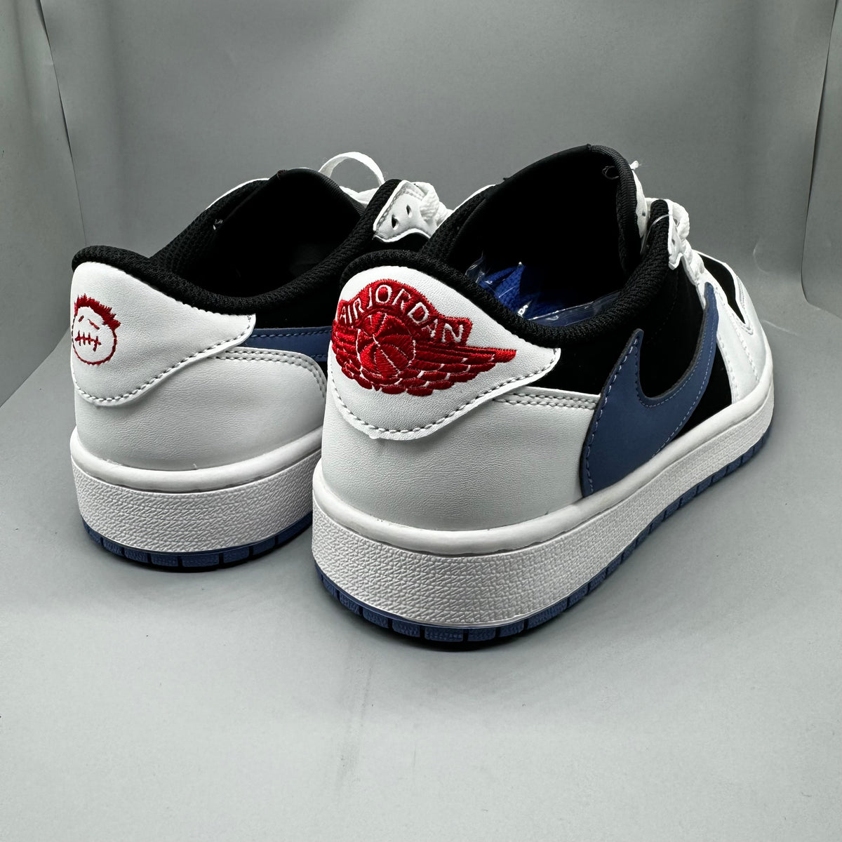 Air Jordan 1 Low x Travis Scott Black Navy Custom 2024