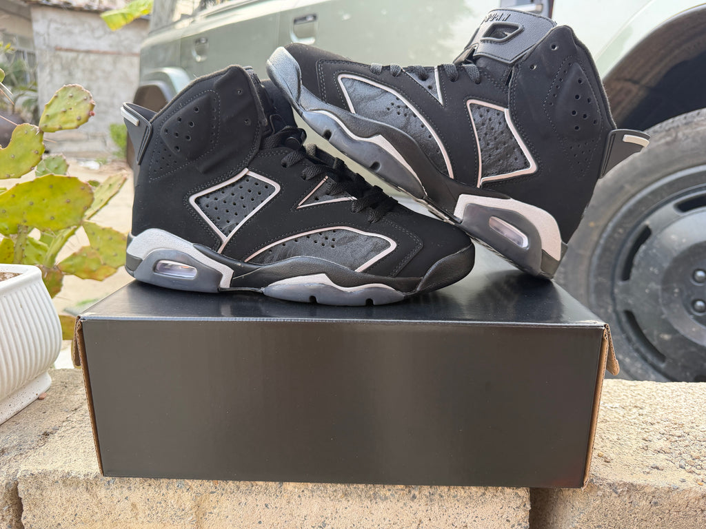Air Jordan 6 Retro 'Black/Reflect Silver' IR2266-010