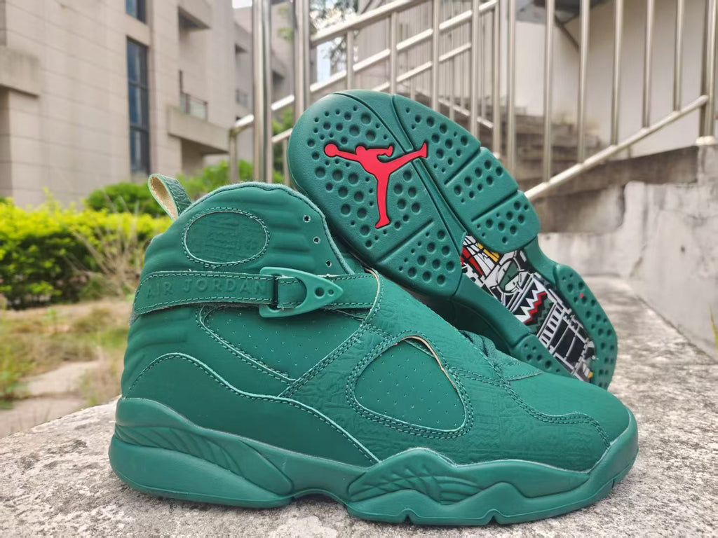 Air Jordan 8 Retro "Bin 23" Fir/University Red/Muslin