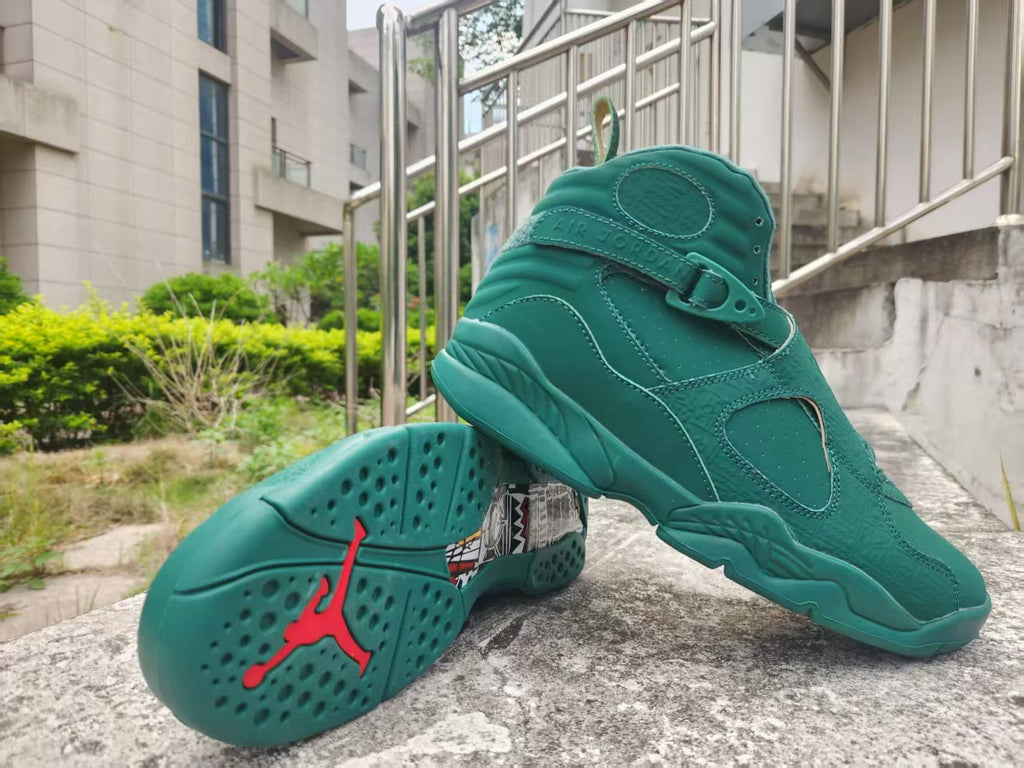 Air Jordan 8 Retro "Bin 23" Fir/University Red/Muslin