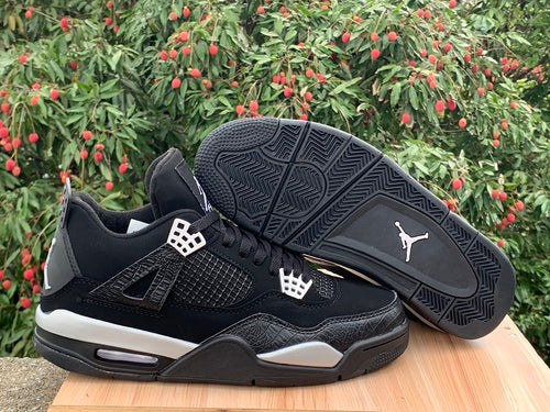 (WMNS) Air Jordan 4 Retro “Spotlight” – Black / Metallic Silver