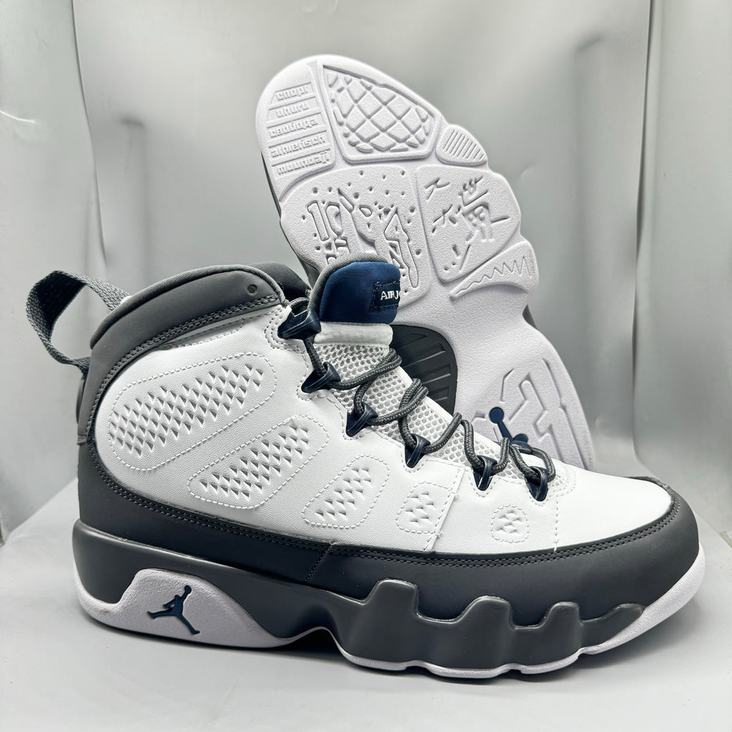 Air Jordan 9 Retro 'White/French Blue-Flint Grey' HV4794-100