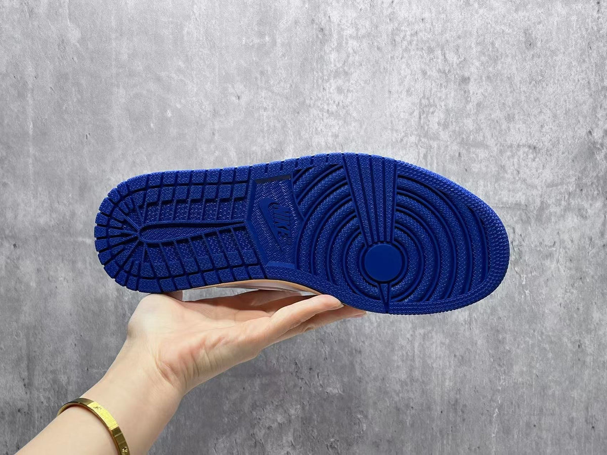 Fragment Design x Travis Scott x Air Jordan 1 Low OG SP 'Sail Military Blue' 2025