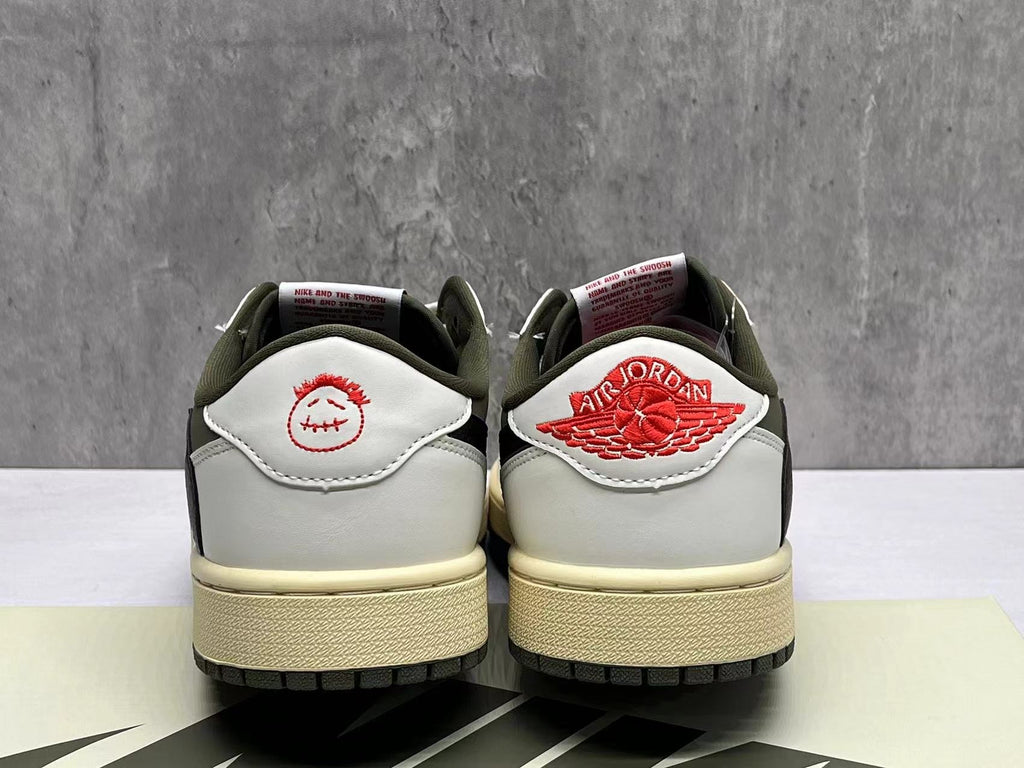 Travis Scott x Air Jordan 1 Retro Low OG SP 'Reverse Olive'