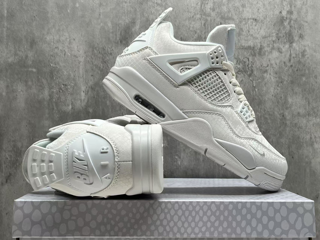 Air Jordan 4 x Nigel Sylvester – White Mamba Custom