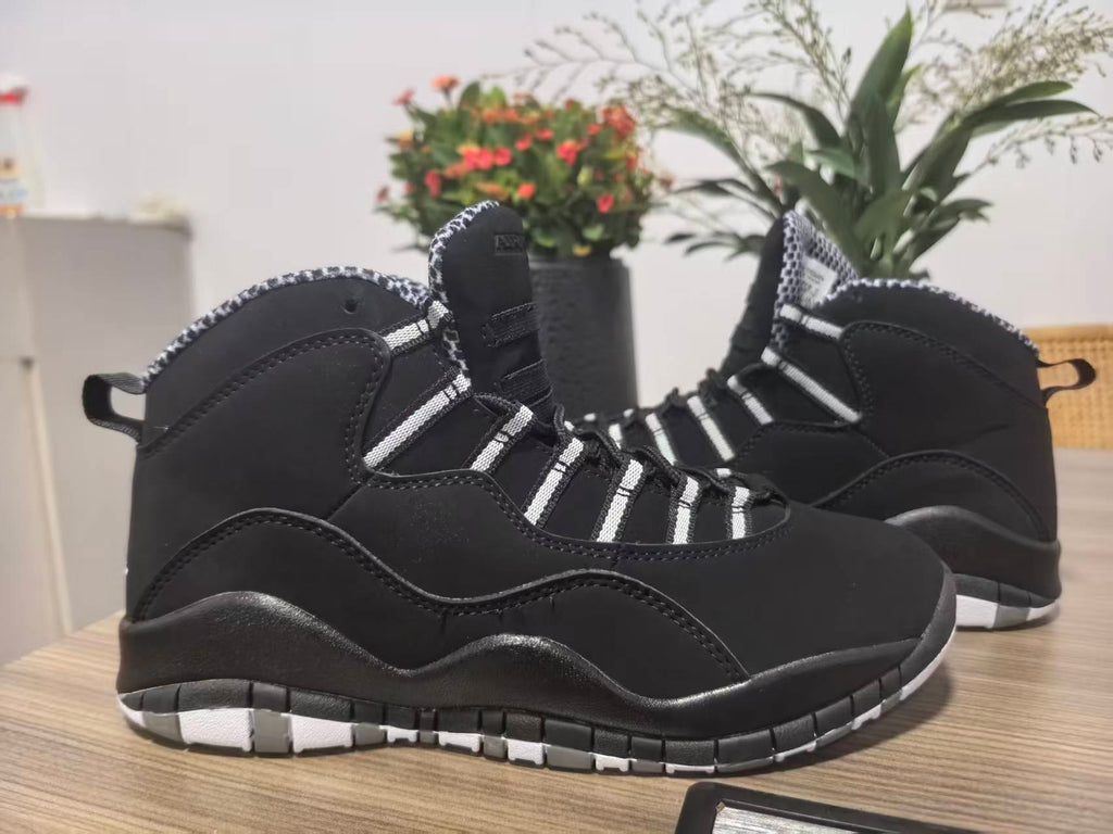 Air Jordan 10 Retro Stealth 'Black/White' 310806-003
