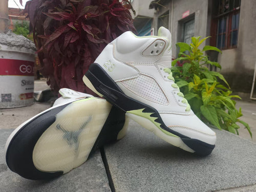 (WMNS) Air Jordan 5 Retro – Luminous Green (Sail / Luminous Green / Anthracite)