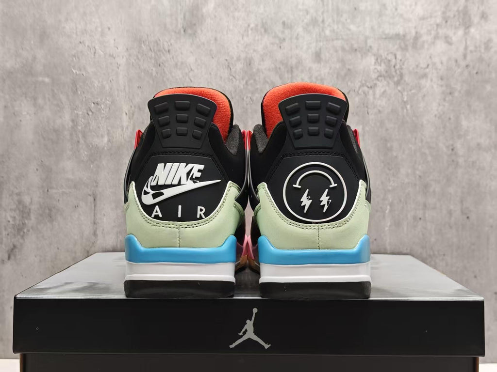 Air Jordan 4 Retro - Neutral Upper with Tropical Sole
