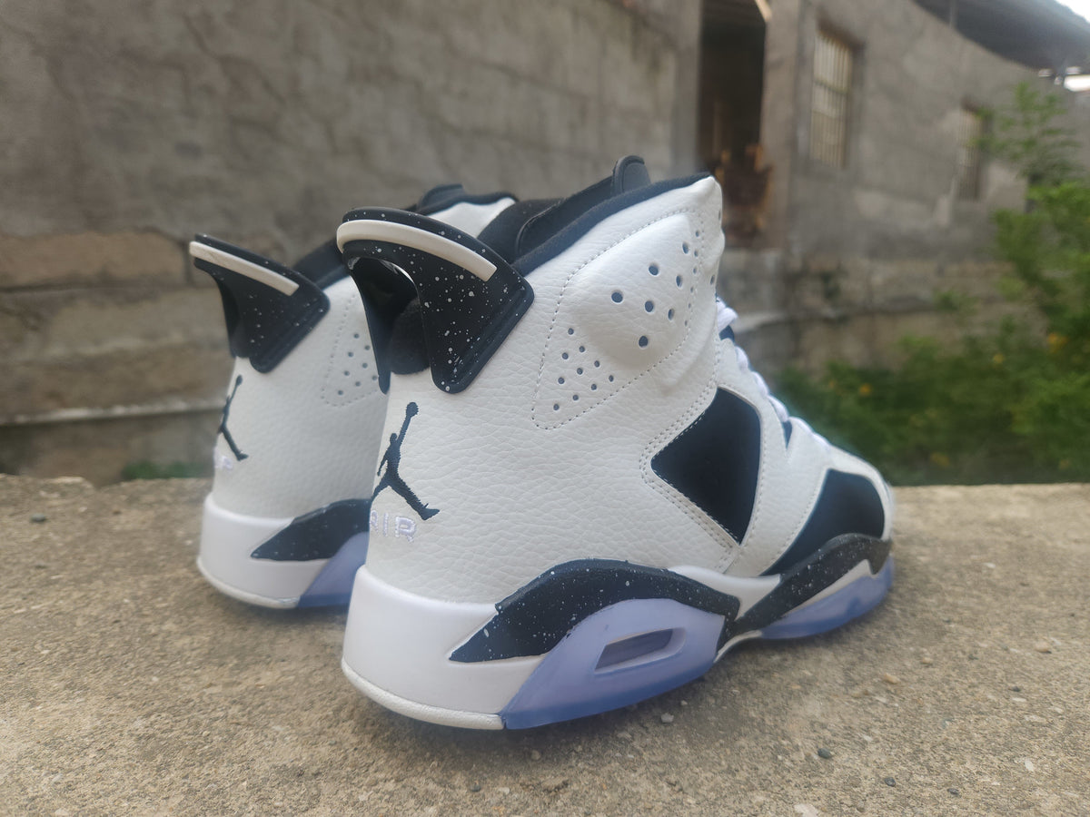 Air Jordan 6 Retro Men's Shoes - White/Black