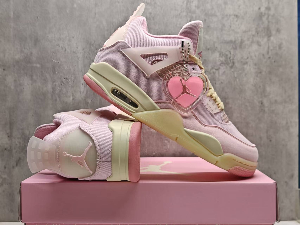 Air Jordan 4 Retro "Pearl Pink and Iced Carmine"