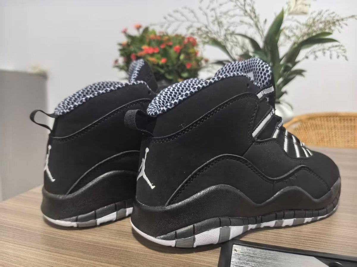 Air Jordan 10 Retro Stealth 'Black/White' 310806-003