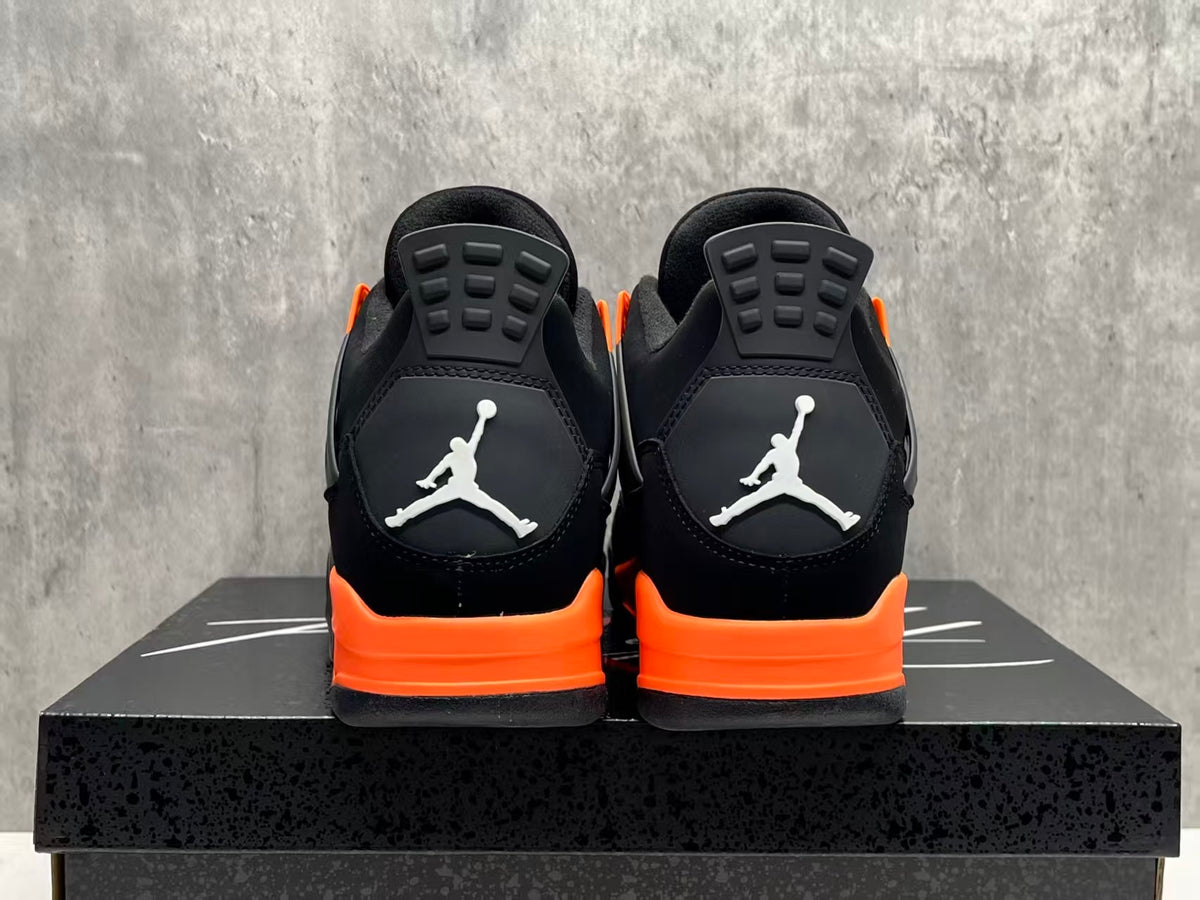 Nike Air Jordan 4 Retro Orange Shoes