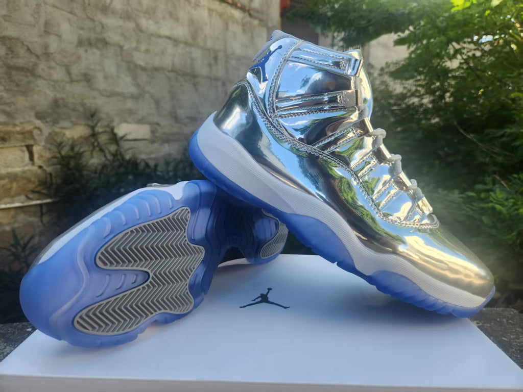 Air Jordan 11 Retro 'Mirror Silver Blue' AR0715-100