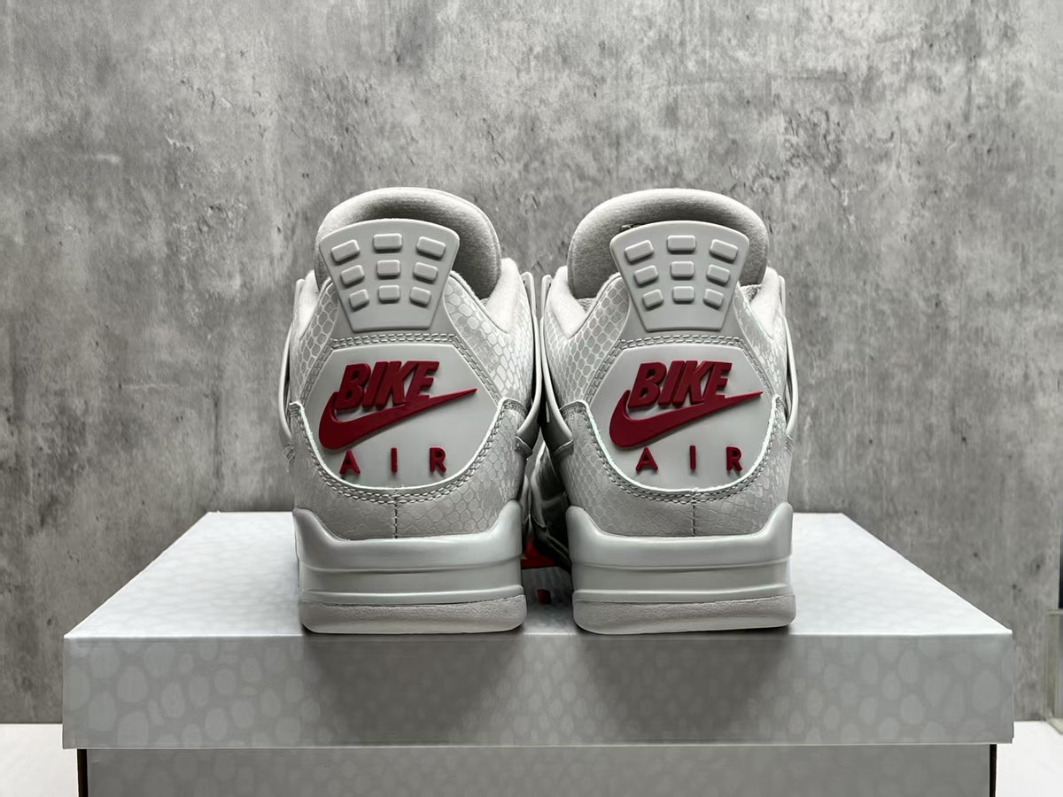 Air Jordan x Nigel Sylvester 4 Retro OG 'Brick After Brick' Grey/Red