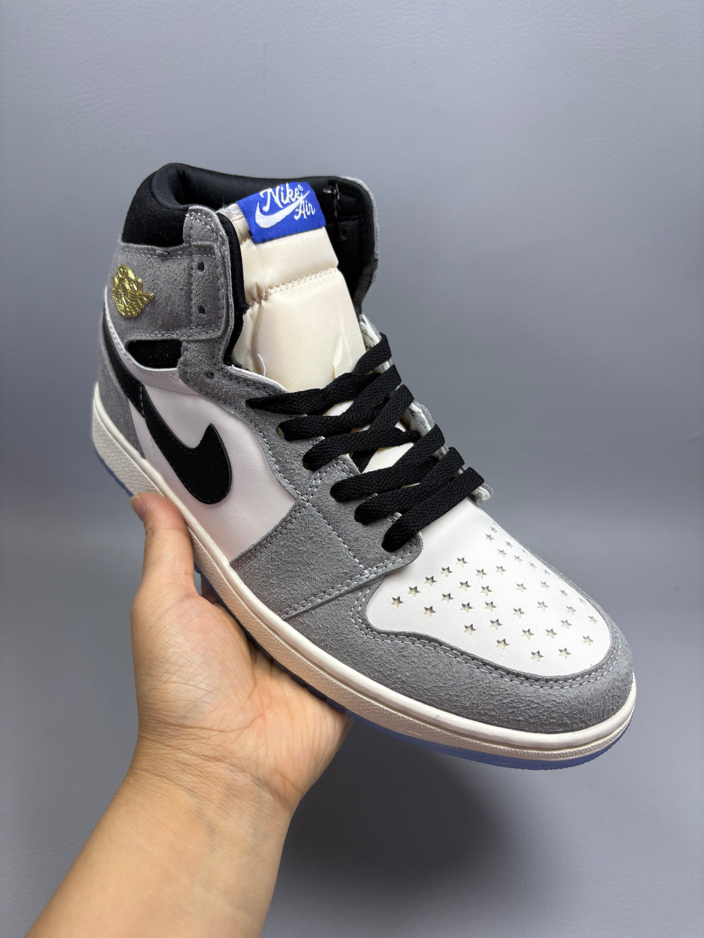 Air Jordan 1 Retro High OG 'NBA All-Star' Cool Grey Suede DZ5485-003
