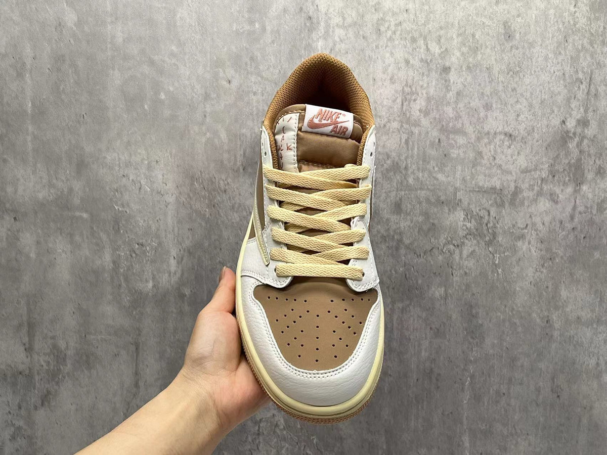 Air Jordan 1 Low 'Archaeo Brown White'
