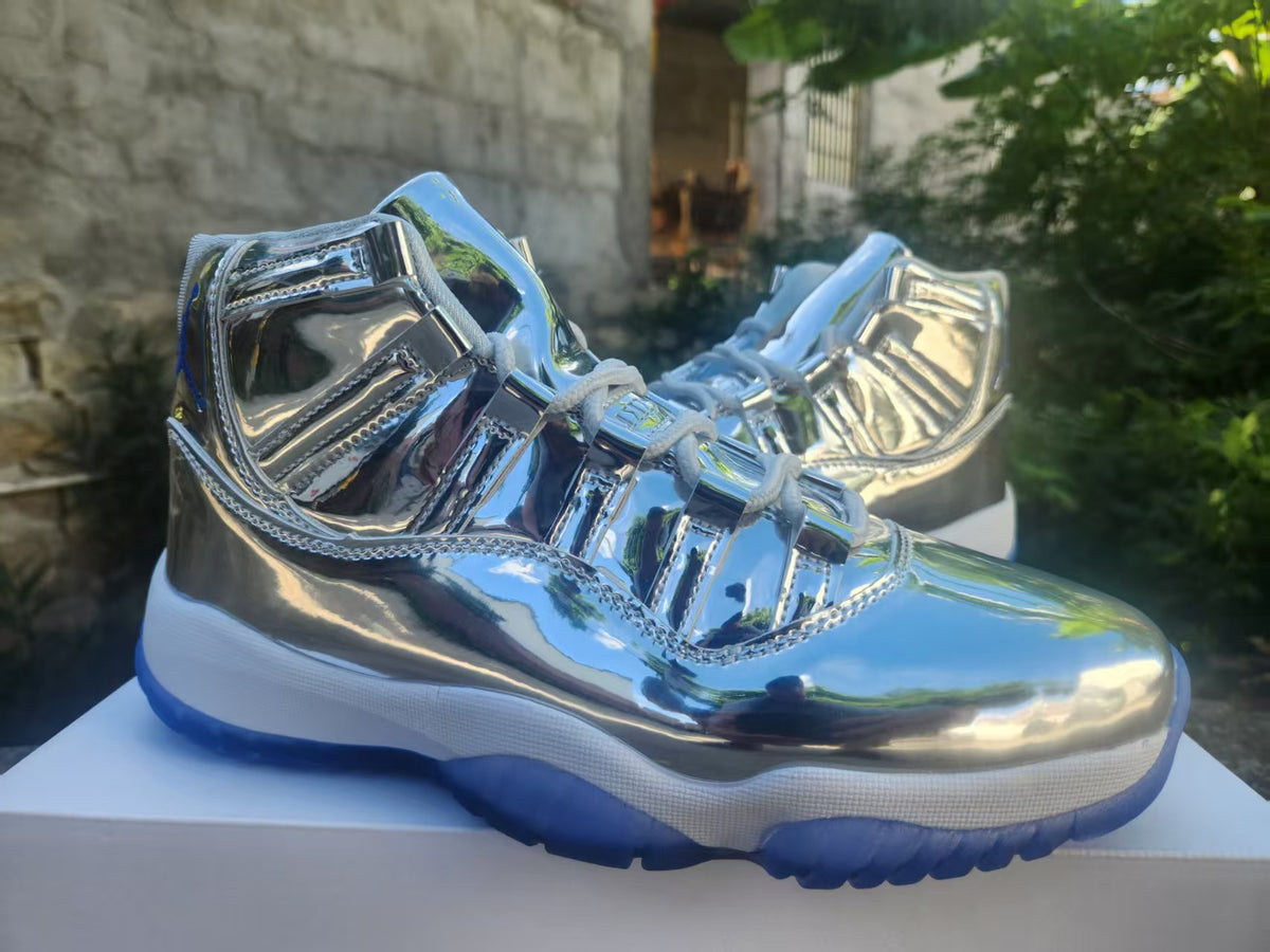 Air Jordan 11 Retro 'Mirror Silver Blue' AR0715-100