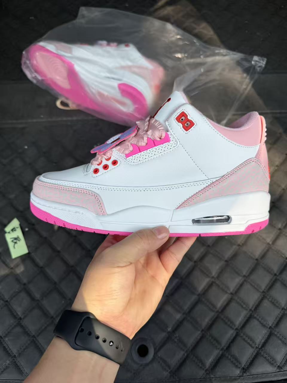Air Jordan 3 Retro 'Pearl Pink/Hyper Orange-Pink Bloom'
