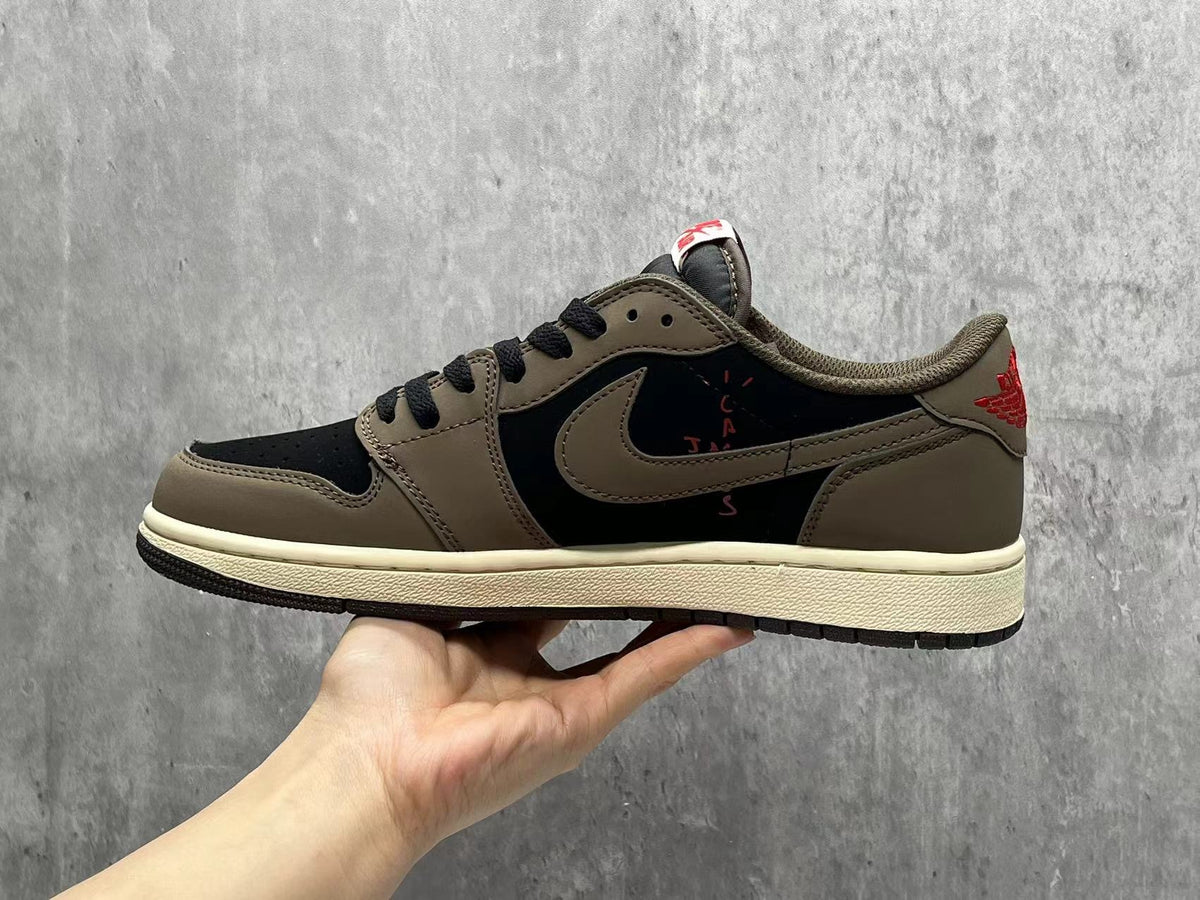 Air Jordan 1 Low 'Black/Brown Reverse'
