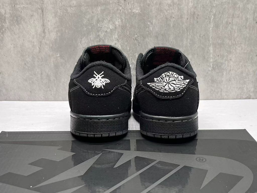 Air Jordan 1 Low TS 'Black Phantom Reverse Swoosh'