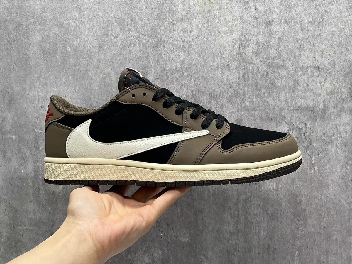 Air Jordan 1 Low 'Black/Brown Reverse'