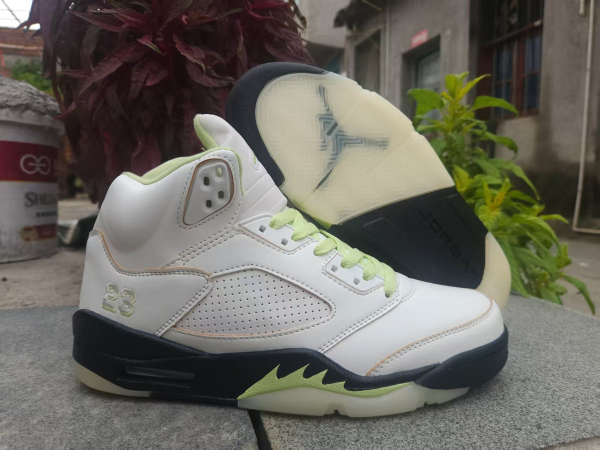 (WMNS) Air Jordan 5 Retro – Luminous Green (Sail / Luminous Green / Anthracite)