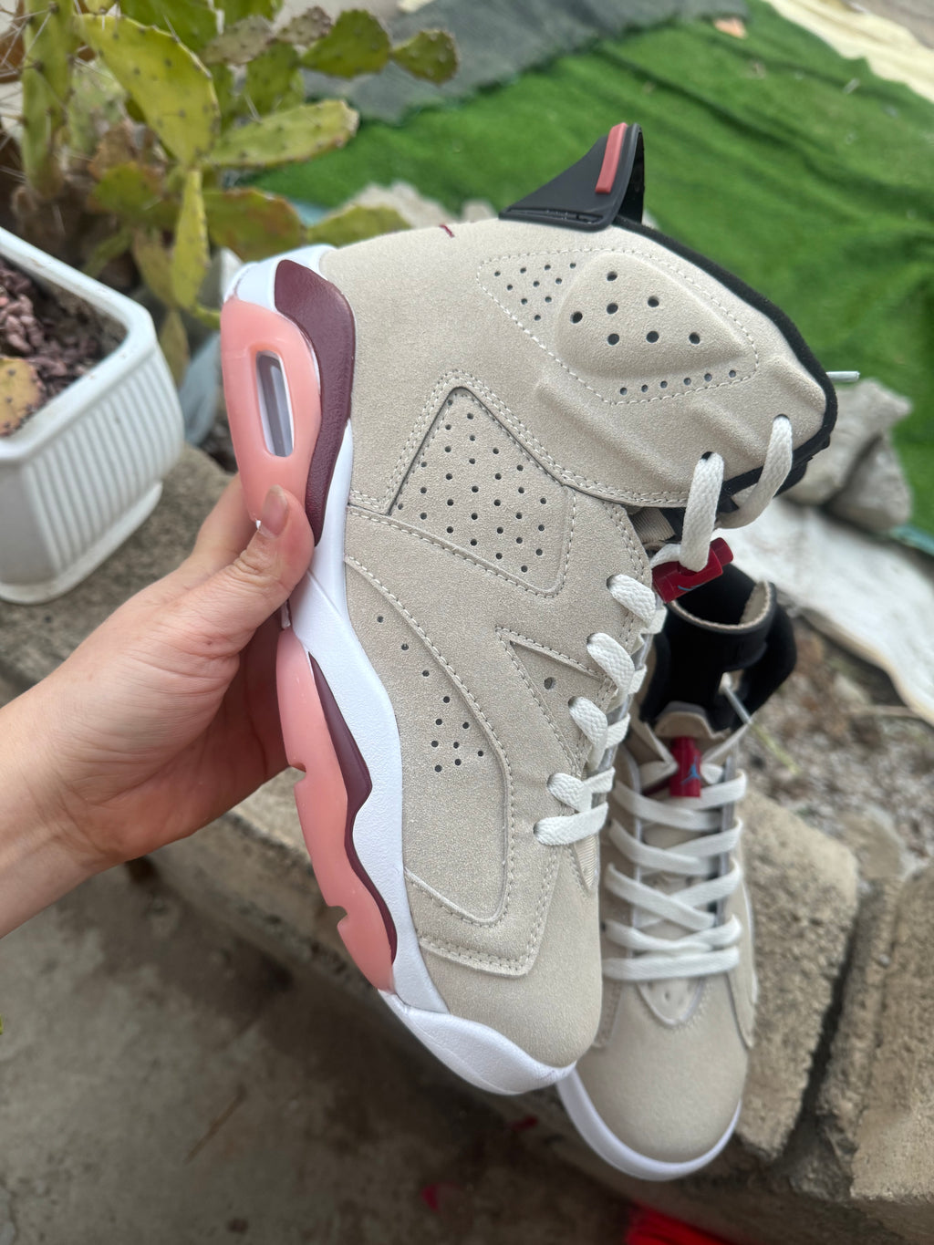Air Jordan 6 Retro 'Hoya' Magnet/College Navy CT8529-012