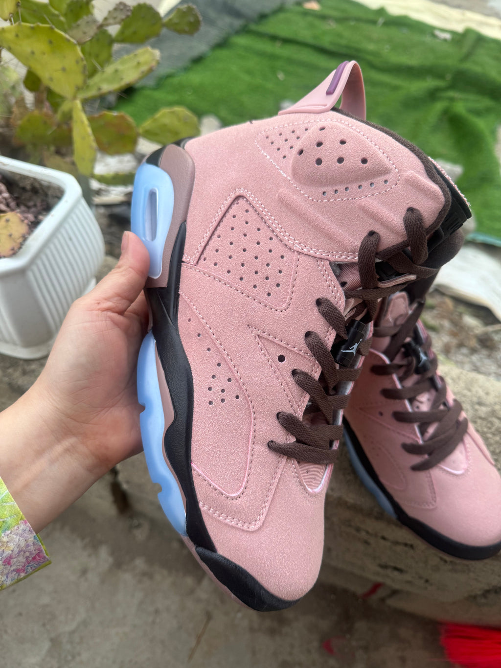 Air Jordan 6 Retro x Aleali May 'Rust Pink' CI0550-600